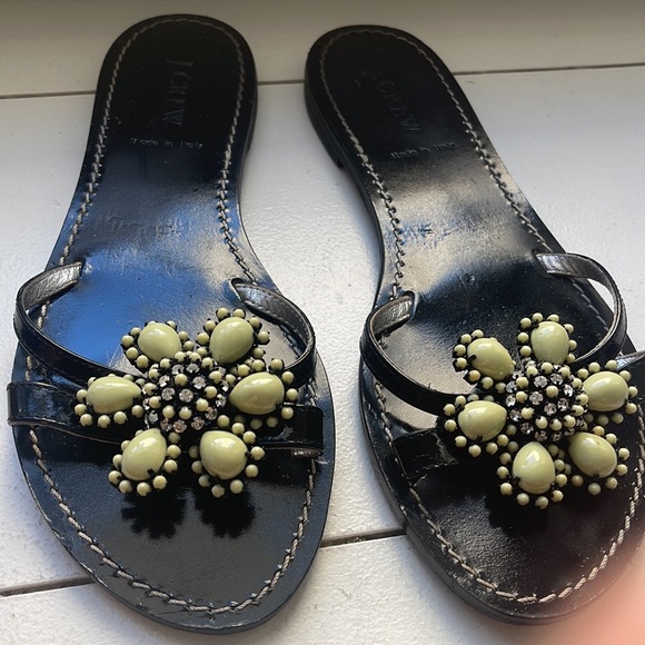 J Crew Catalina Resort Wear Sandals Size 8 - - Picture 6 of 11